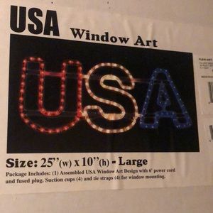 FLEX-ART. USA Window Art. New